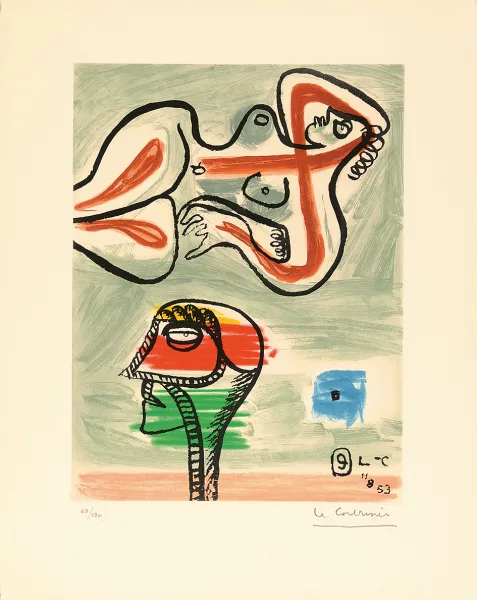 Le Corbusier — Unité 9, aus "Unité", 1965
