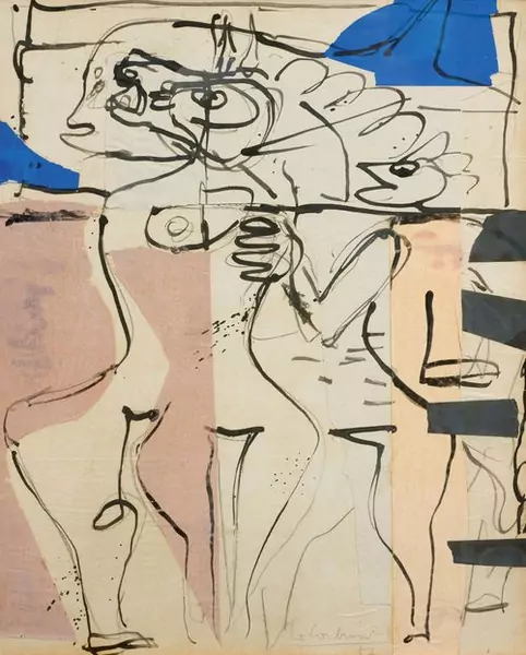 LE CORBUSIER (CHARLES-ÉDOUARD JEANNERET-GRIS) — Figuren. 1957. — Koller Auktionen