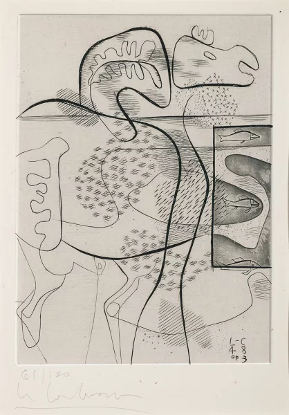 Le Corbusier — Dinosaure, 1948