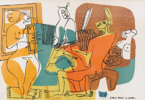 Le Corbusier — "Les musiciennes".