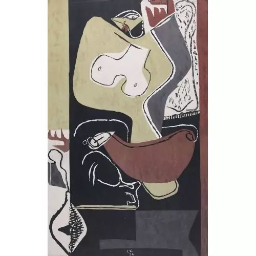"Femme à la main levée"