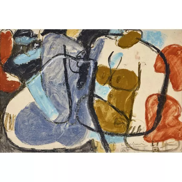 Trois femmes assises