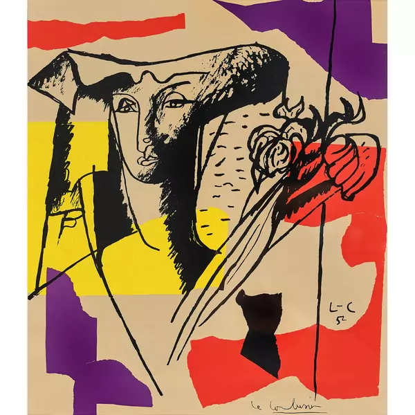 "Le Corbusier Dessins-Collages Musée Jenisch Vevey 1975"