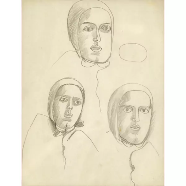 Têtes de femmes