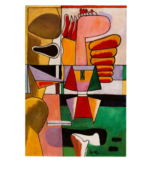 Le Corbusier — Figures géométriques sur le thème "Adieu Von"