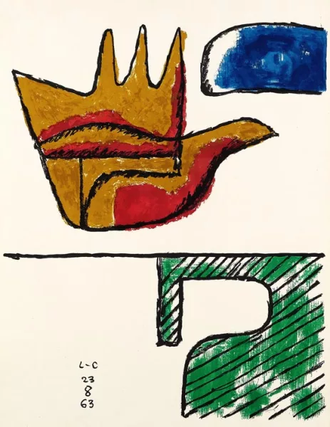 Le Corbusier — The open hand