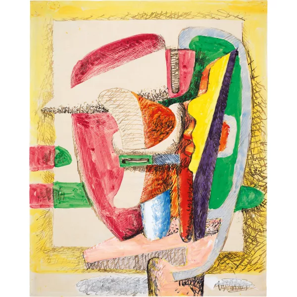 Le Corbusier — Composition - Entwurf für eine Skulptur