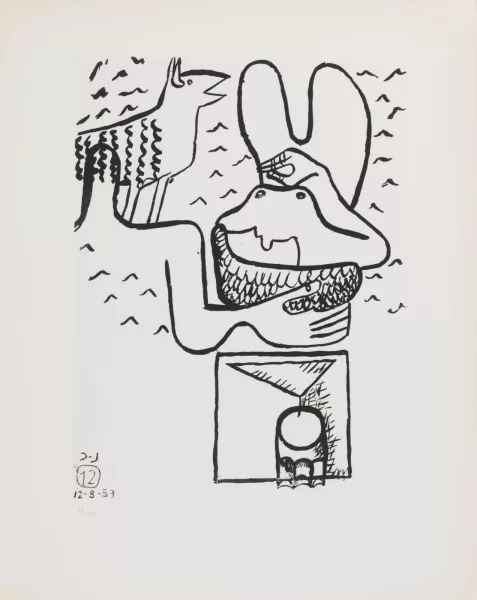 Le Corbusier — 2 Blätter: Unité 11 und 12, aus "Unité", 1963-1965