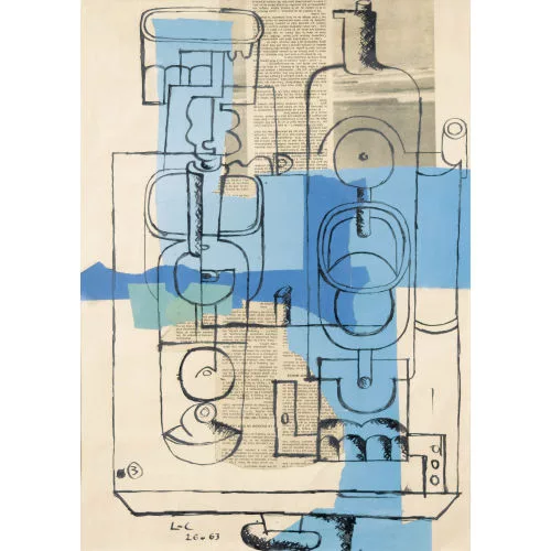 Le Corbusier — Deux bouteilles.