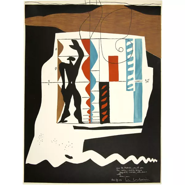 Le Corbusier — Modulor 1956 — Galerie Kornfeld
