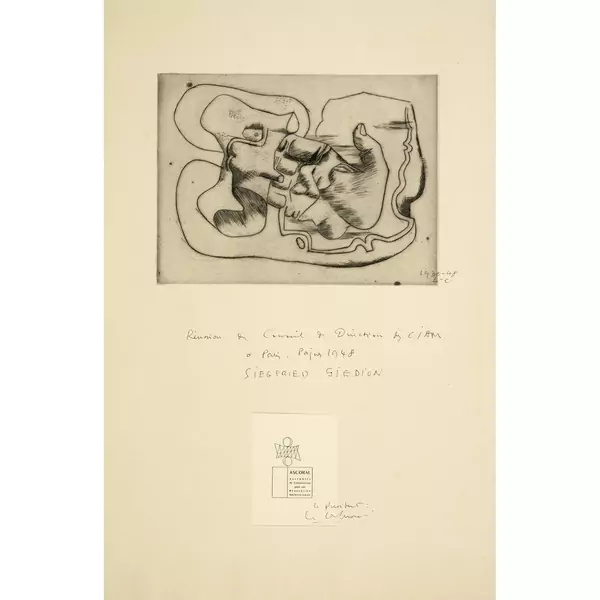 Le Corbusier — Les mains - Probedruck — Galerie Kornfeld