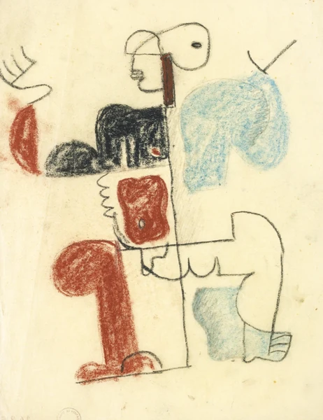Le Corbusier — Studie zu Divinités marines