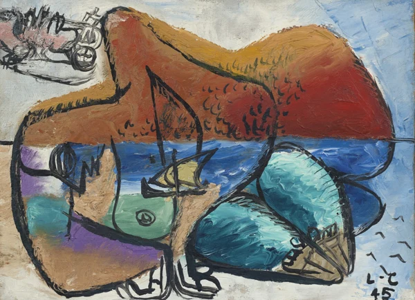Le Corbusier — Femme endormie, 1945