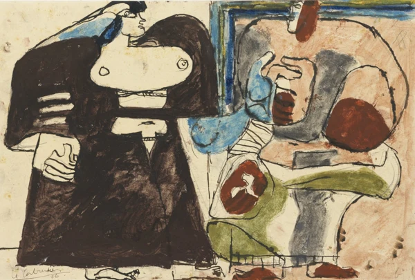 Le Corbusier — Zwei Figuren, 1936