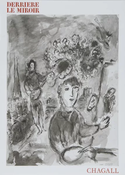 le Miroir Derrière — 2 Hefte: J. Miró, sculptures, Nr. 186, 1970; M. Chagall, Nr. 225, 1977