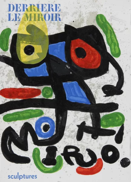 le Miroir Derrière — 3 Hefte: J. Miró, Nr. 29-30, 1950; J. Miró, sculptures, Nr. 186, 1970; M. Chagall, Nr. 225, 1977
