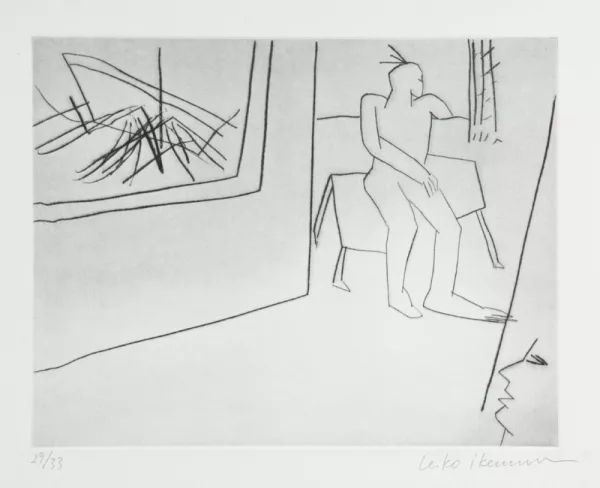 Leiko Ikemura — 3 Blätter: Ohne Titel