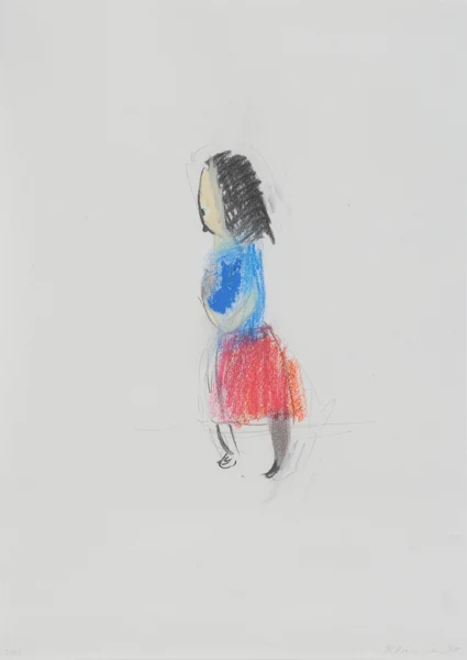 Leiko Ikemura — Ohne Titel (Mädchen), 1995
