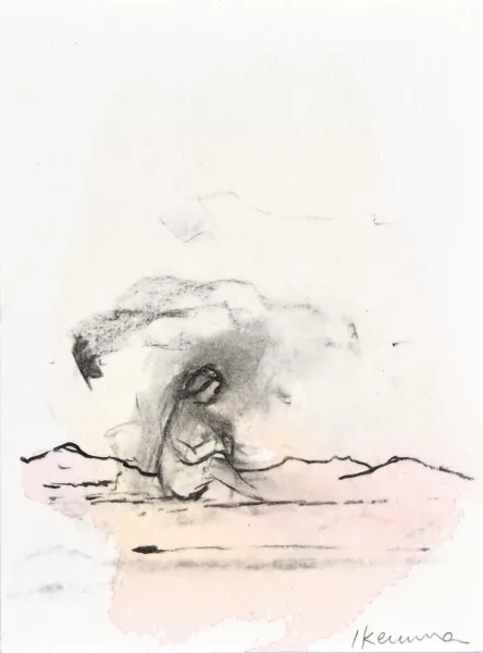 Leiko Ikemura — Ohne Titel (édition séparée N° 42), 2004