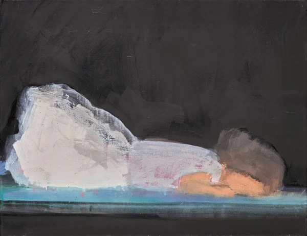 Leiko Ikemura — Liegende auf Schwarz, 1997/98
