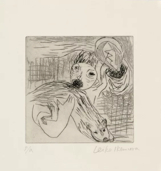 Leiko Ikemura — 11 Blätter: Ohne Titel