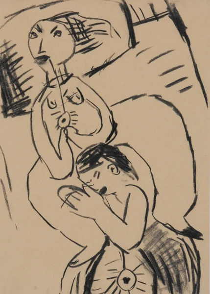 Leiko Ikemura — Ohne Titel, ca. 1985