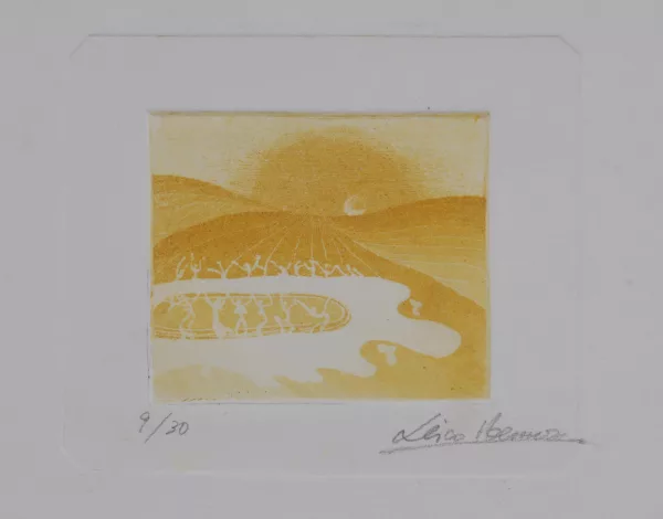 Leiko Ikemura — 2 Blätter: Ohne Titel