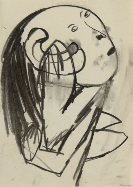 Leiko Ikemura — 5 Blätter: Ohne Titel, 1986