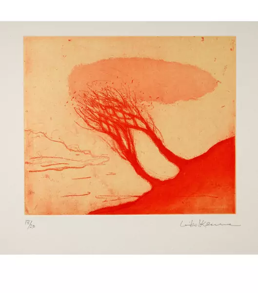 Leiko Ikemura — Los arboles rojos — Galerie Kornfeld