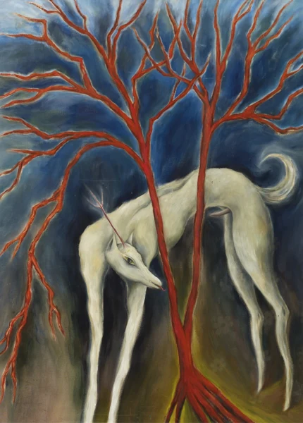 Leiko Ikemura — Hirsch (Stag)