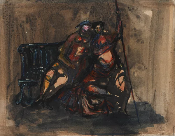 Lélo Fiaux — Lélo FIAUX (1909 - 1964) Sans titre