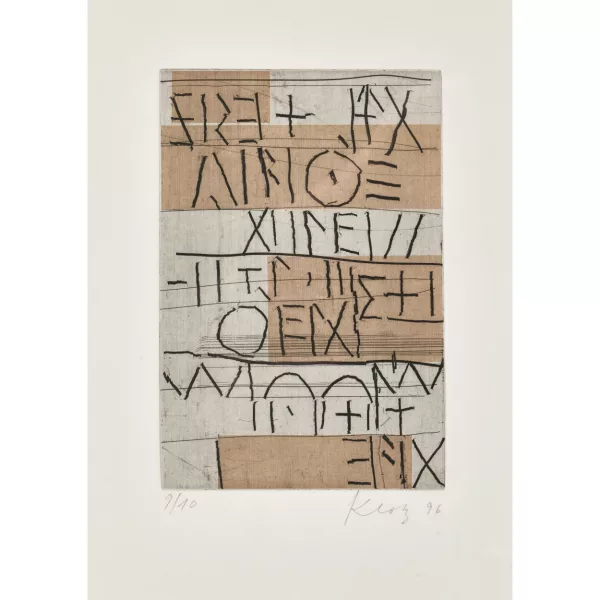Lenz Klotz — "Geheimschrift".
