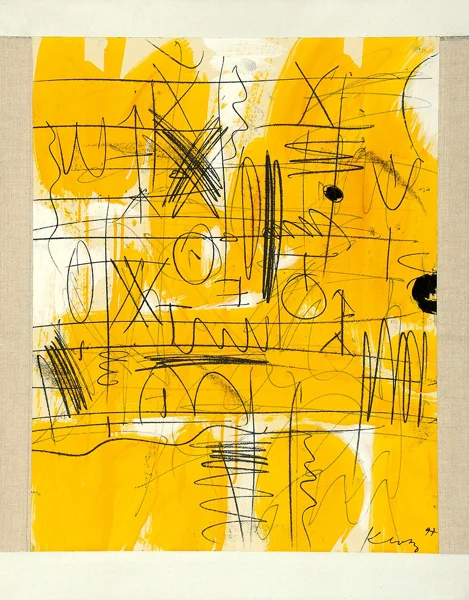 Lenz Klotz — Goldgrund, 1997
