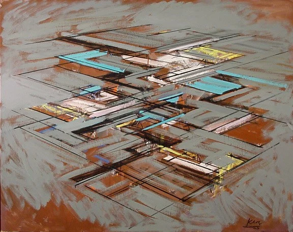 Lenz Klotz — Schwarze Felder, 1976