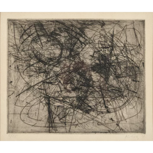 Lenz Klotz — "Ohne Titel".