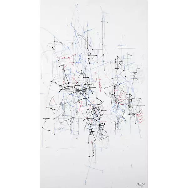 Lenz Klotz — Offene Mitte II — Galerie Kornfeld