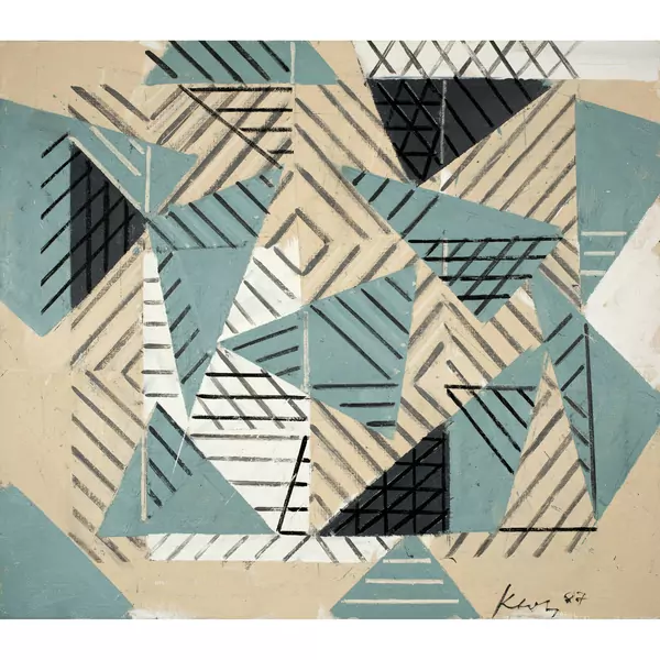 Lenz Klotz — Gradlinig (Zuchtvoller Meister) — Galerie Kornfeld