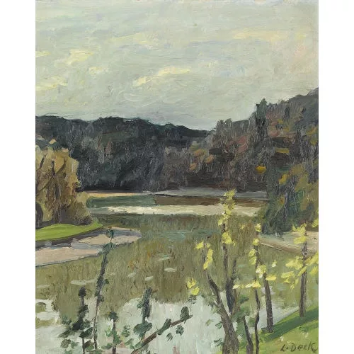 Leo Deck — "An der Aare".