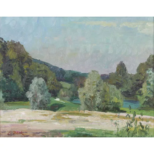 Leo Deck — Sommerlandschaft.
