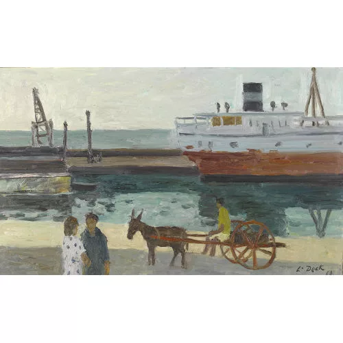 Leo Deck — "Hafen von Savona".