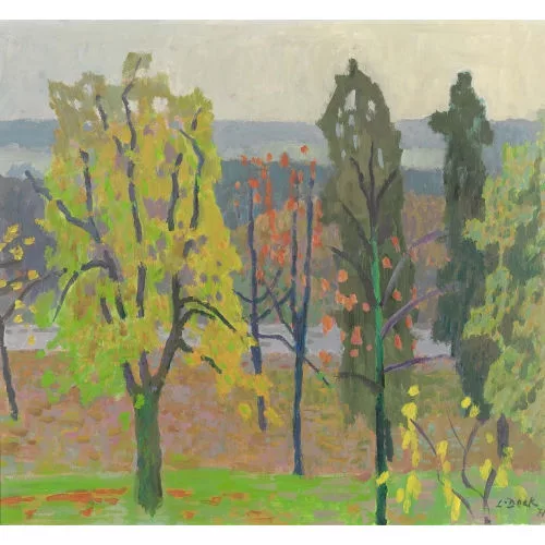 Leo Deck — "Herbst im Park".