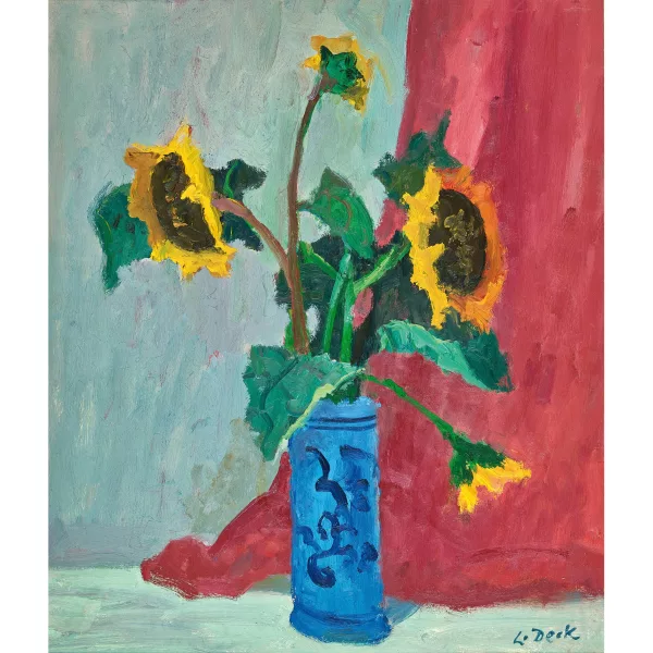 Leo Deck — "Sonnenblumen".