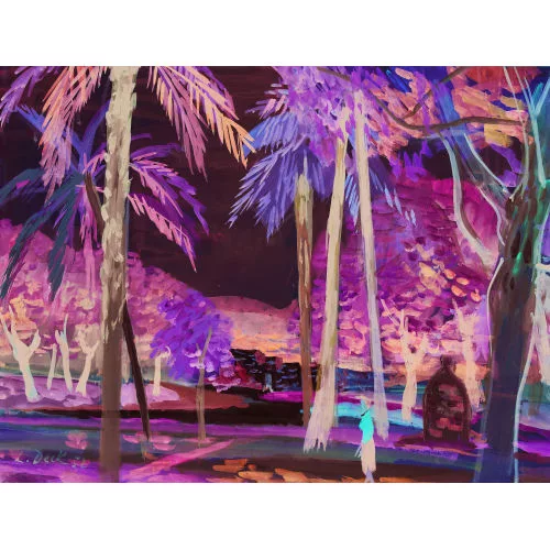 Leo Deck — "Park bei Nizza".