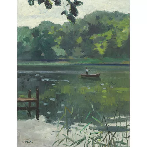 Leo Deck — "Am Wohlensee".