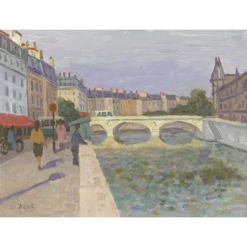 Leo Deck — "Pont St-Michel, Paris".