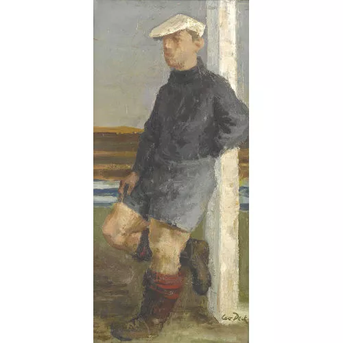Leo Deck — "Der Torwächter".