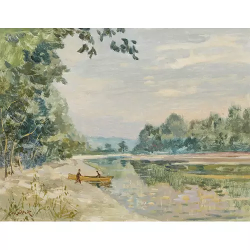 "Départ des pêcheurs"