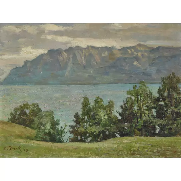 Sommerliche Seelandschaft