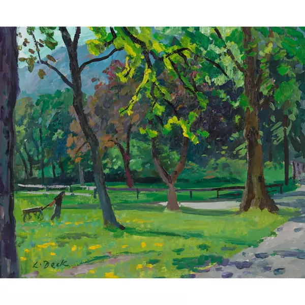 Sommerlicher Park