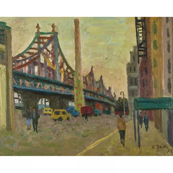 "Queensborough Bridge, New-York"